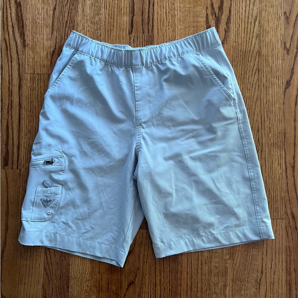 Columbia PFG youth boy’s tackle shorts, size YL (14/16), good condition